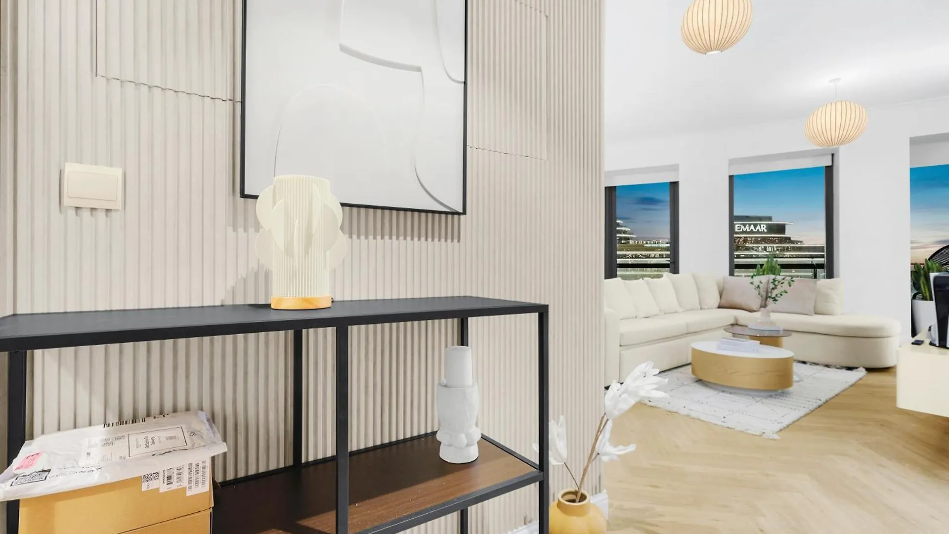 Apartment First Class 2Br With Full Dubai Skyline & Sea View