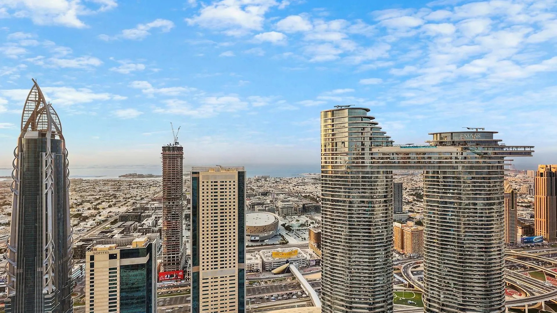 Appartement First Class 2Br With Full Dubai Skyline & Sea View Émirats arabes unis