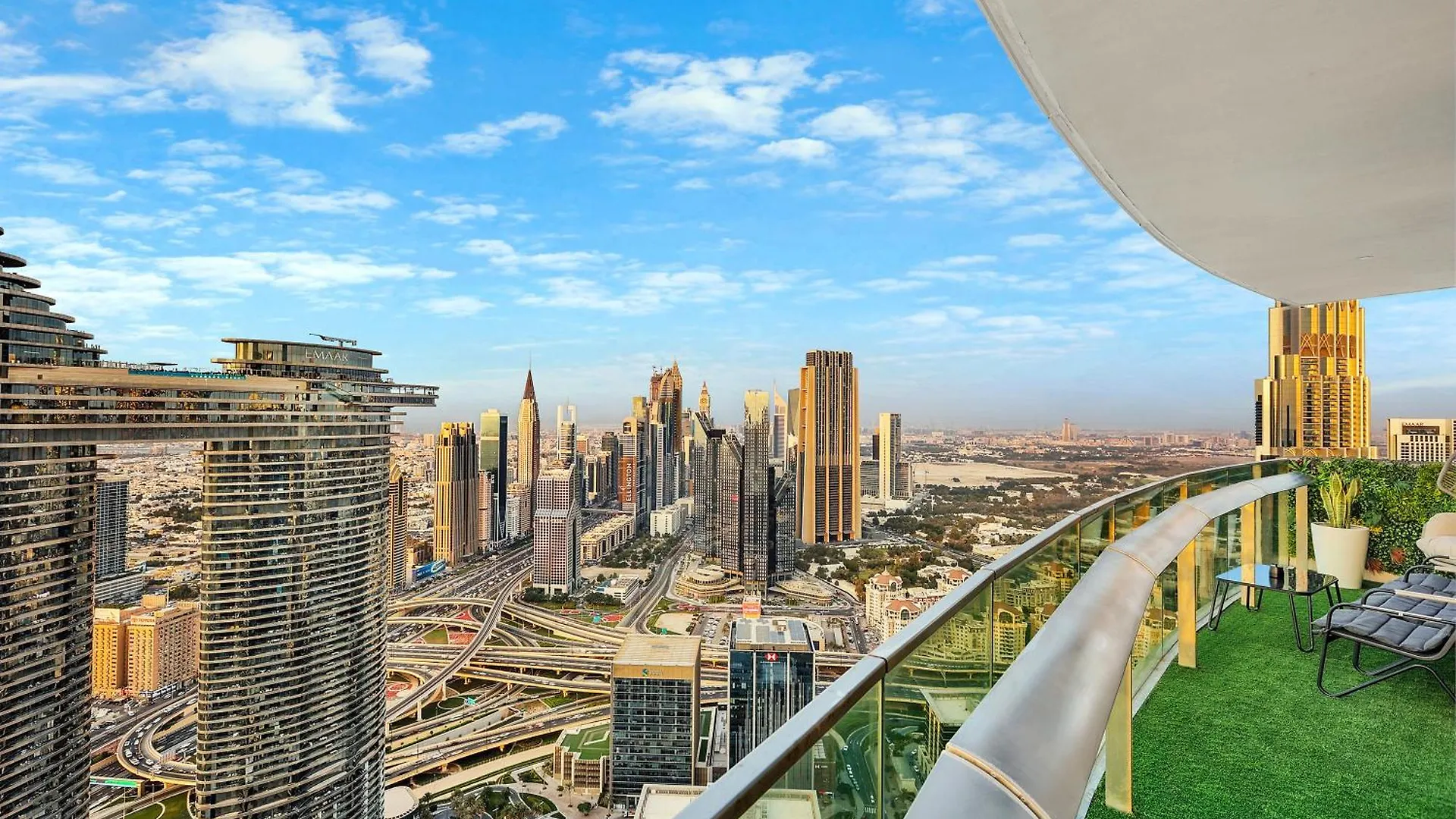 First Class 2Br With Full Dubai Skyline & Sea View 0*,