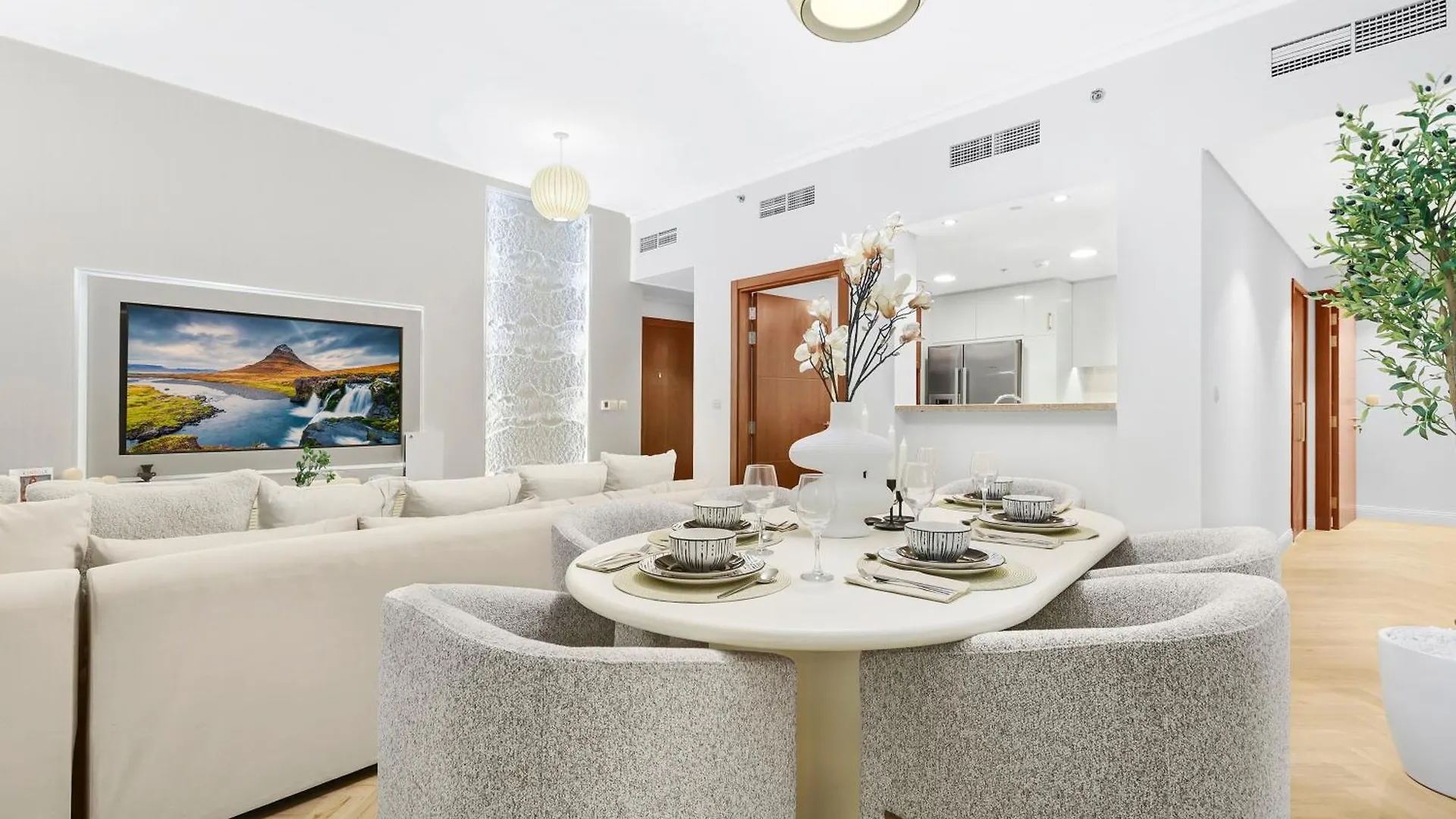 First Class 2Br With Full Dubai Skyline & Sea View Appartement